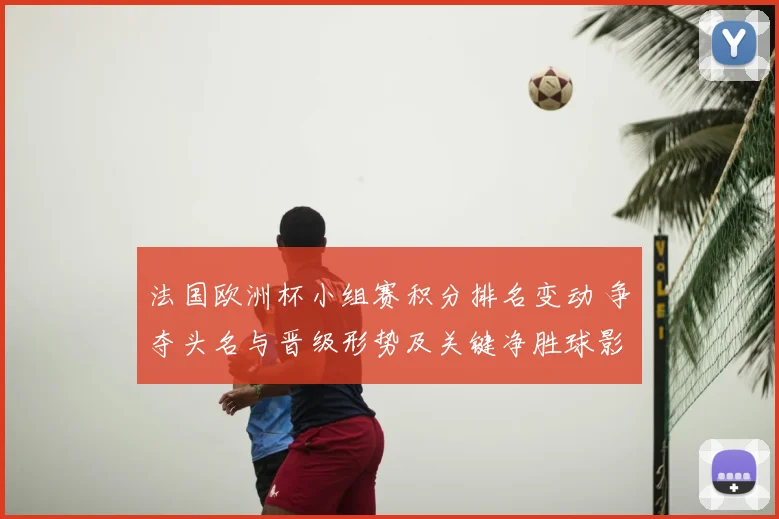 法国欧洲杯小组赛积分排名变动 争夺头名与晋级形势及关键净胜球影响