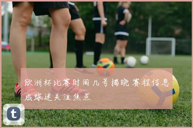 欧洲杯比赛时间几号揭晓 赛程信息成球迷关注焦点